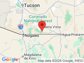 Map of Site Report: Miller Canyon, United States of America